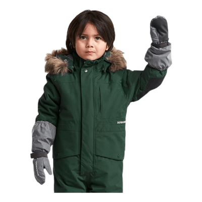 Björnen Kid's Coverall Green