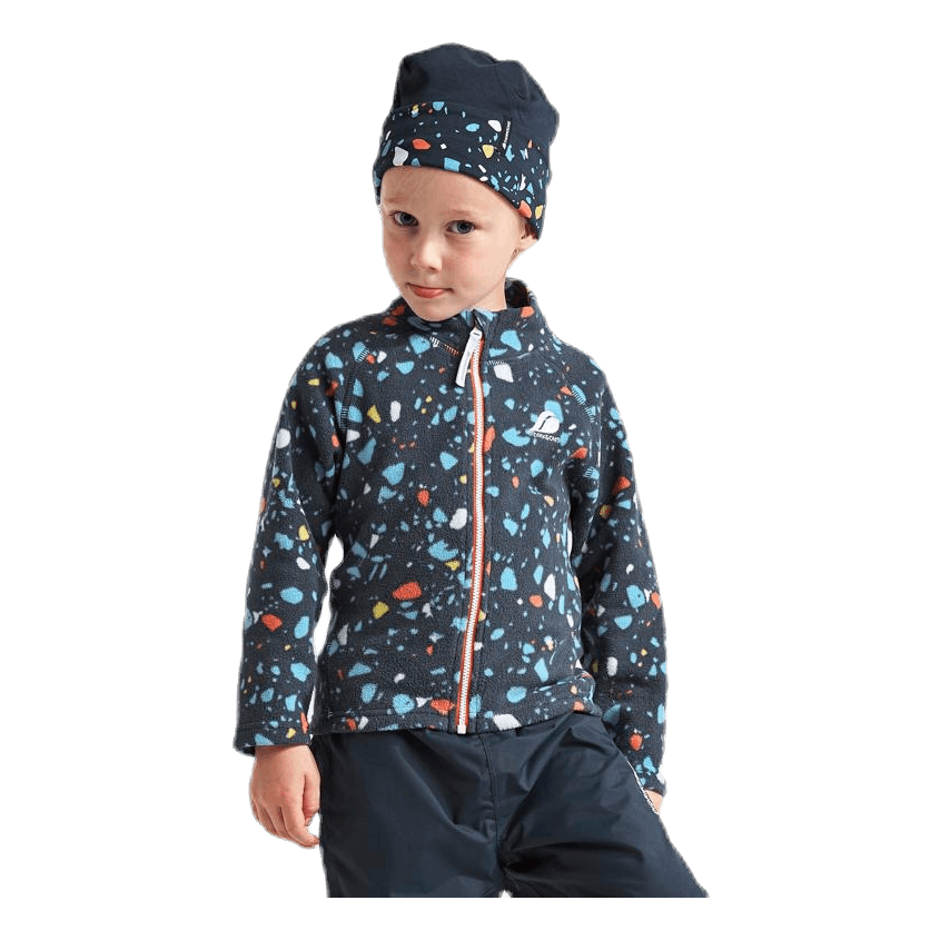 Monte Printed Kids Jacket Blue