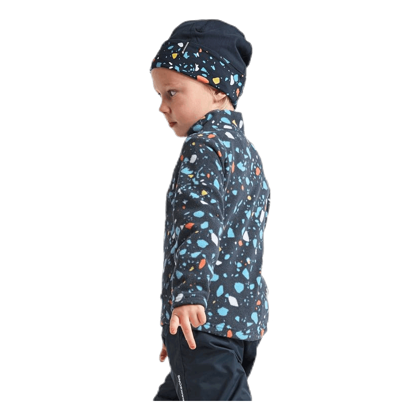 Monte Printed Kids Jacket Blue