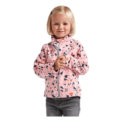 Monte Printed Kids Jacket Pink