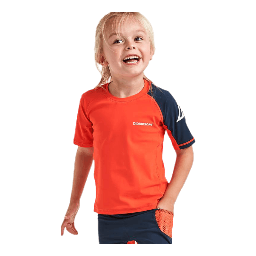 Surf Kids SS UV Top Orange