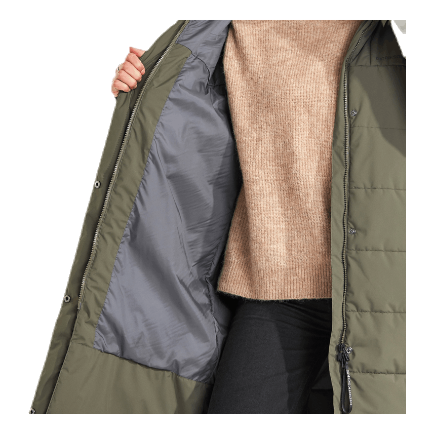 Tindra Puff Parka Green