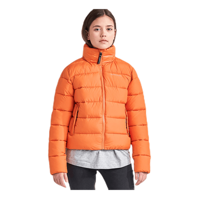 Rose Girls Puff Jacket Orange