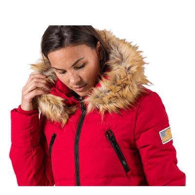 Joy Jacket Red