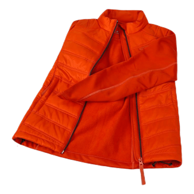 Zakari Hybrid Jacket Orange