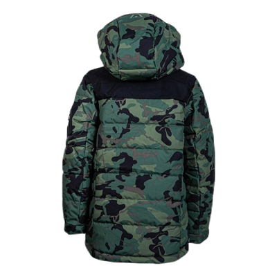 Polar Youth Puff Jacket Patterned/Green