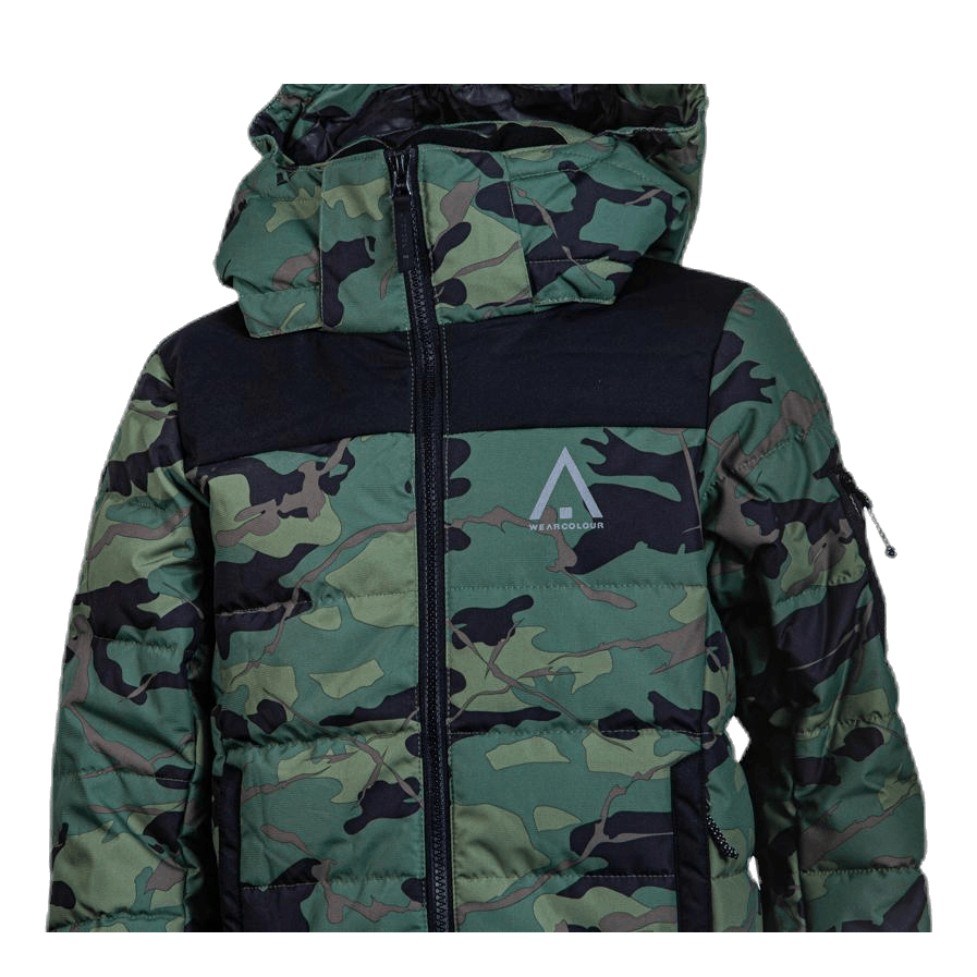 Polar Youth Puff Jacket Patterned/Green