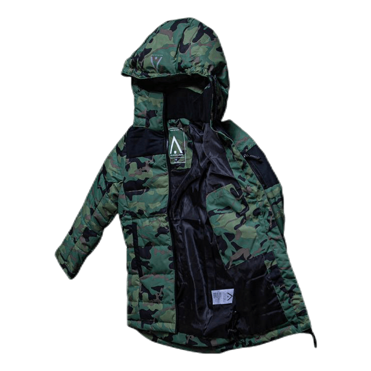 Polar Youth Puff Jacket Patterned/Green