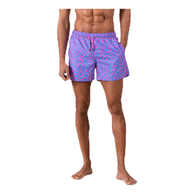 Twisted Smile Swim Shorts Pink