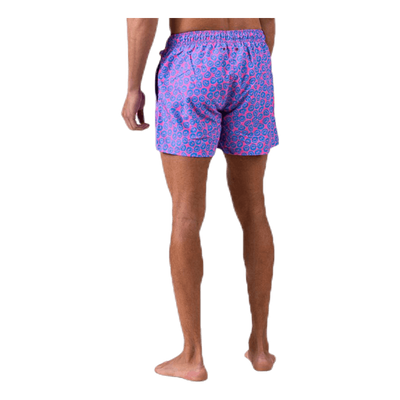 Twisted Smile Swim Shorts Pink