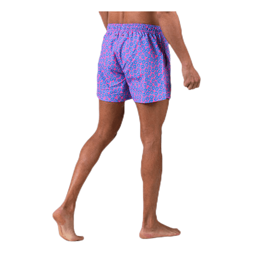 Twisted Smile Swim Shorts Pink