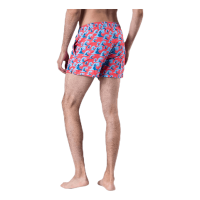 Wave Swim Shorts Red