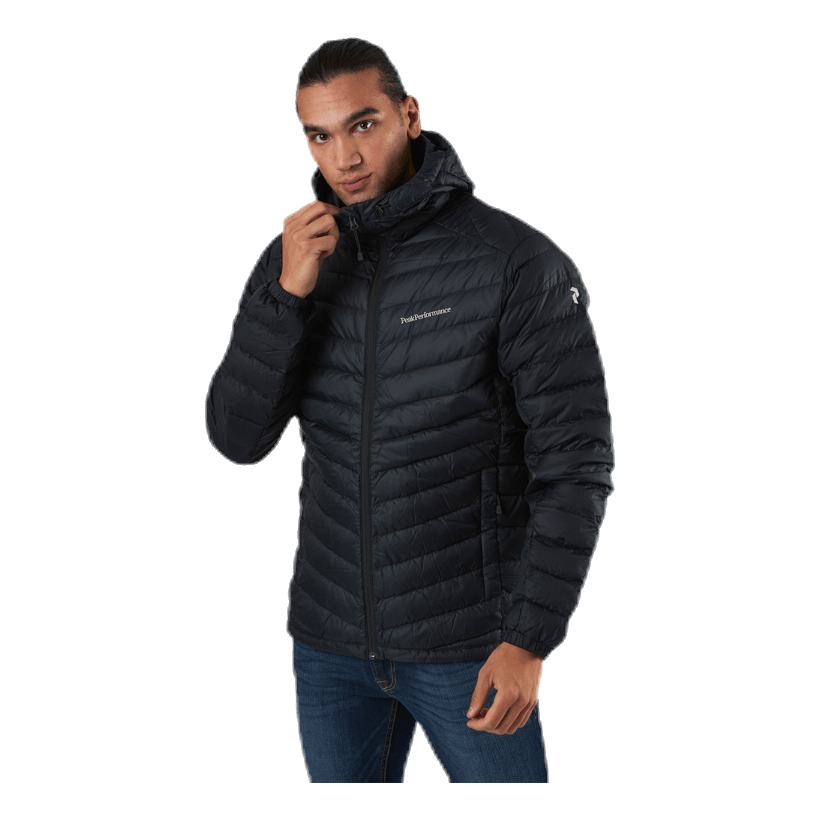 Frost Down Hood Jacket Black