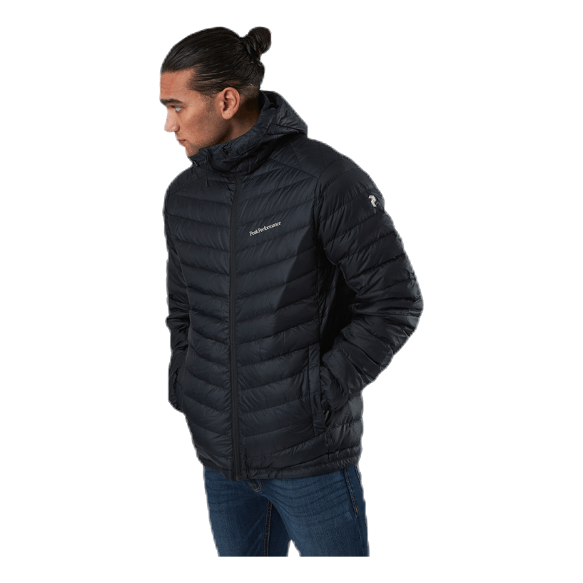 Frost Down Hood Jacket Black