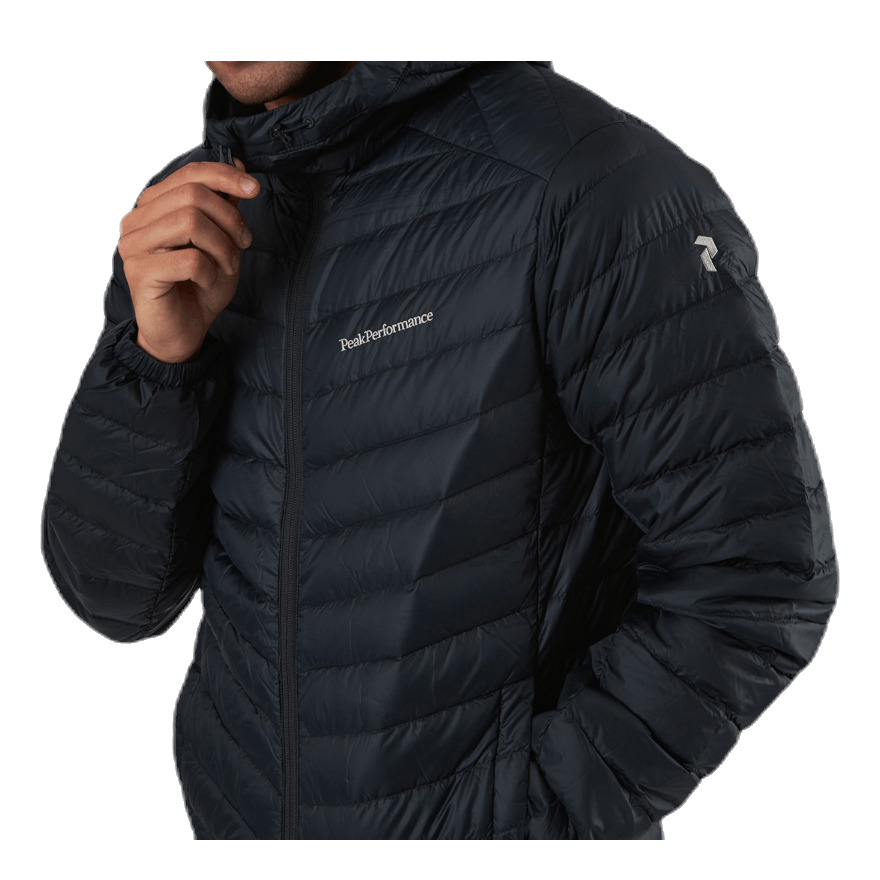 Frost Down Hood Jacket Black