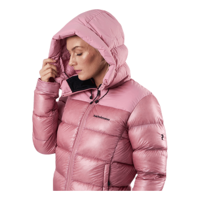 Frost Glacier Down Hood Pink