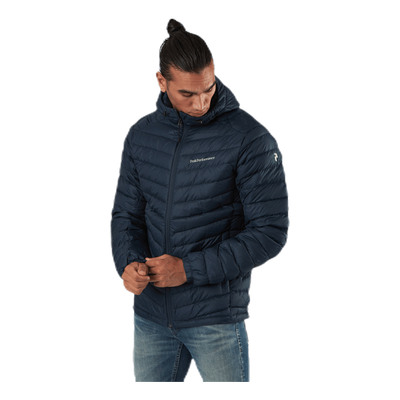 Frost Down Hood Jacket Blue