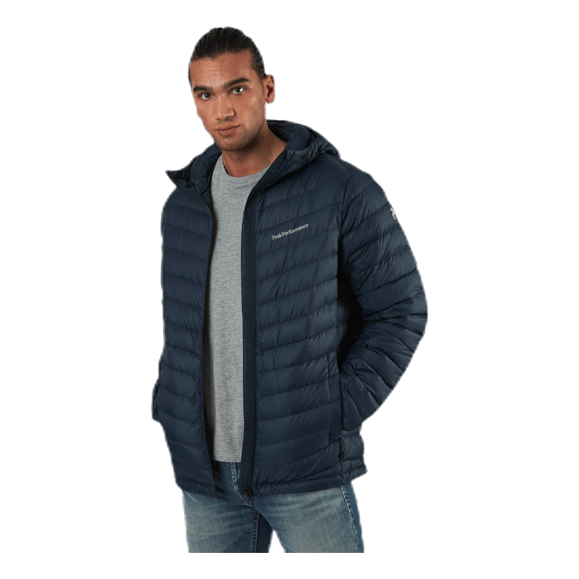 Frost Down Hood Jacket Blue