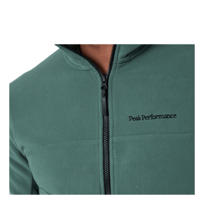 Tech Soft Zip Jacket Green