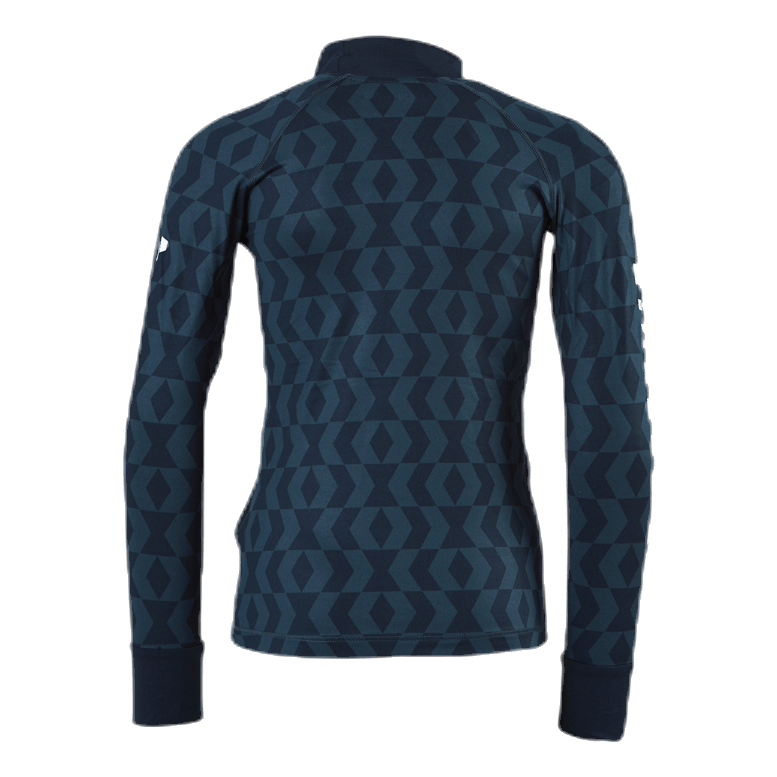 Junior Spirit Print Crew Pattern Blue/Black