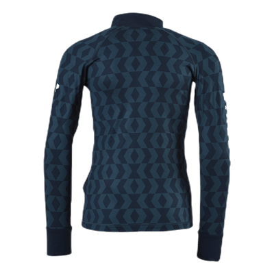 Junior Spirit Print Crew Pattern Blue/Black