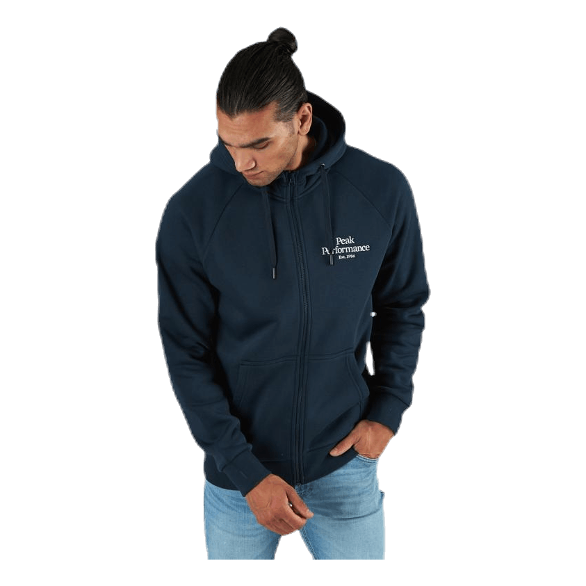 Original Zip Hood Blue