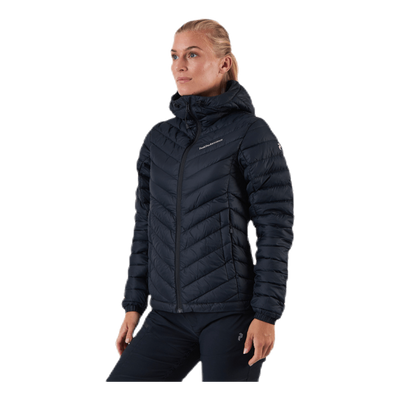 Frost Down Hood Jacket Black