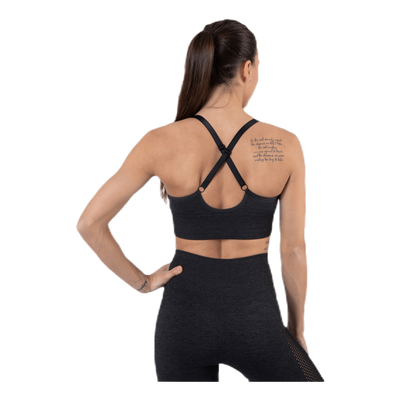 Dynamic Seamless Sports Bra Grey