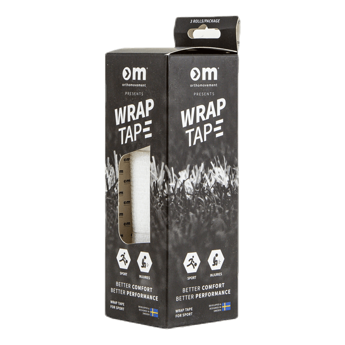 Wrap Tape 5CM/4,5M x3 White