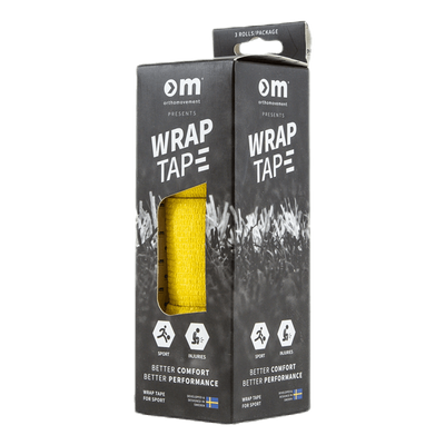 Wrap Tape 5CM/4,5M x3 Yellow