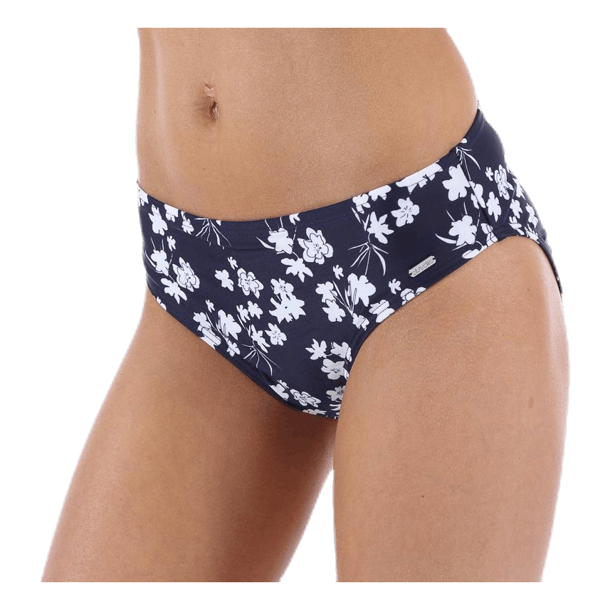 Blue Flower Brief Blue/White