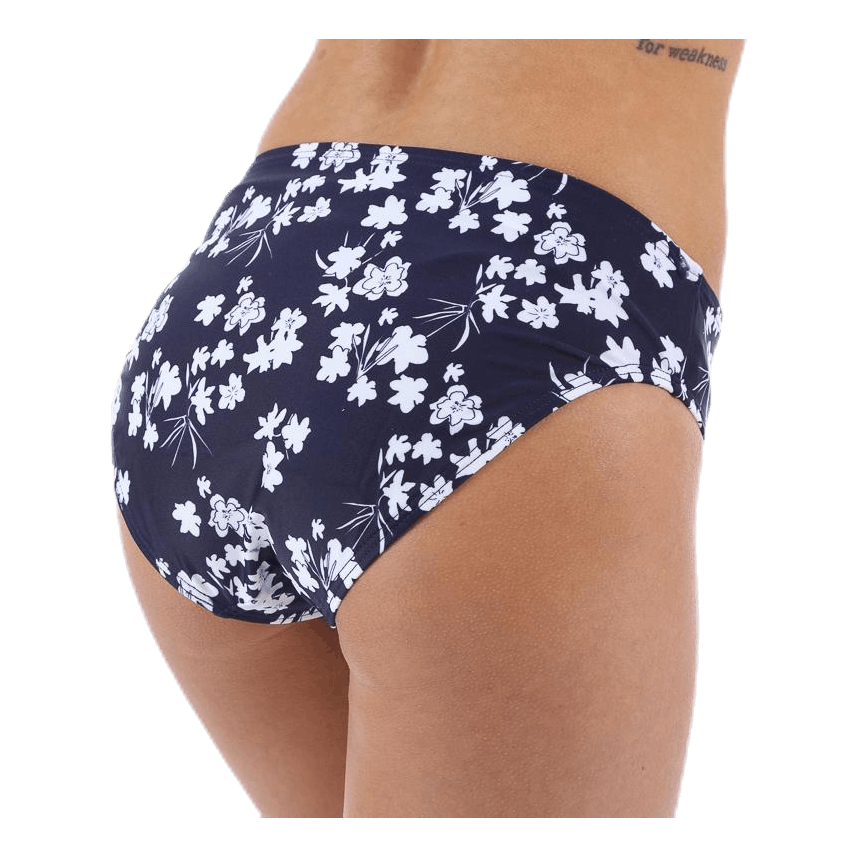 Blue Flower Brief Blue/White