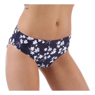 Blue Flower Brief Blue/White