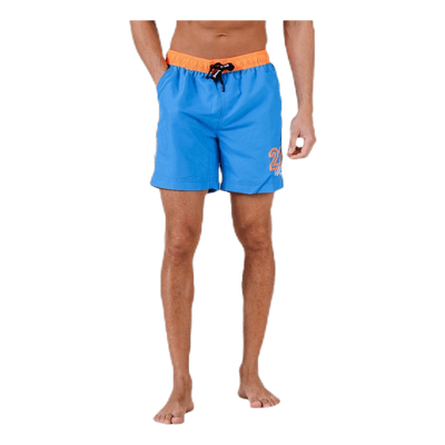 August Original Shorts Blue/Orange