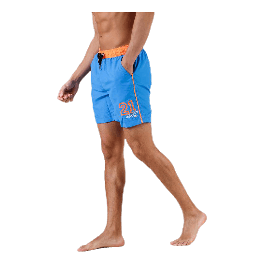 August Original Shorts Blue/Orange