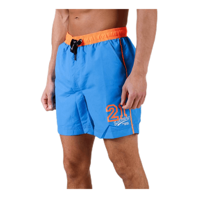 August Original Shorts Blue/Orange