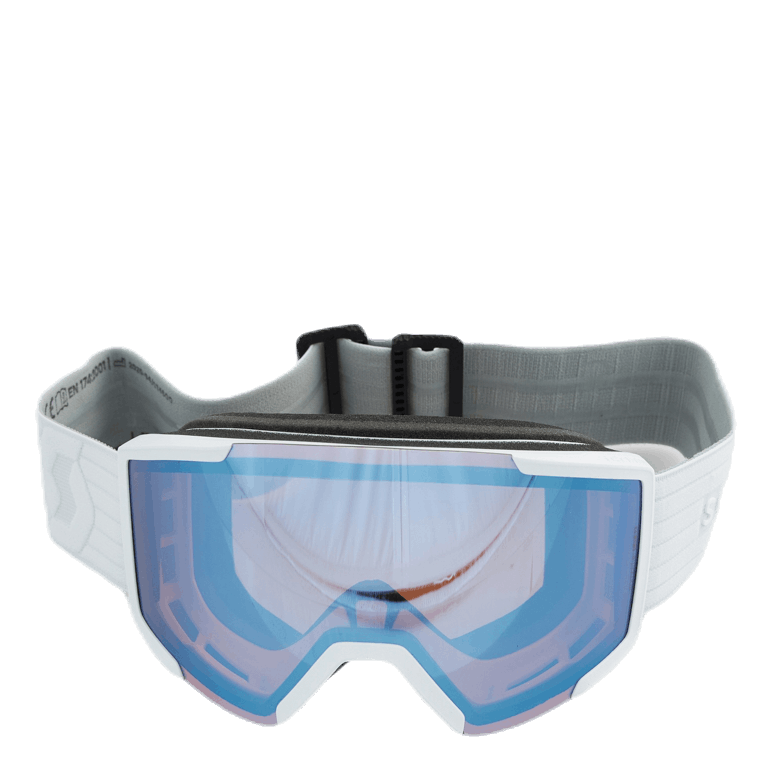 Goggle Shield + Extra Lens Blue/White