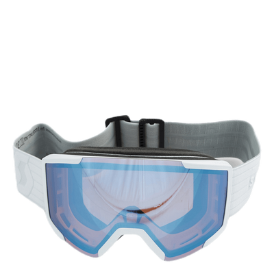 Goggle Shield + Extra Lens Blue/White