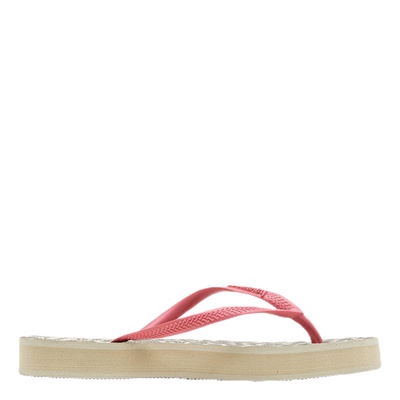 Slim Flatform Animal Beige