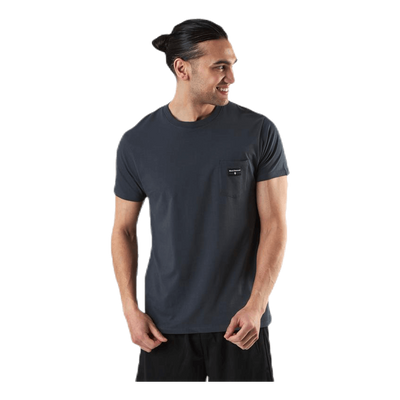 Pocket Label Tee Grey