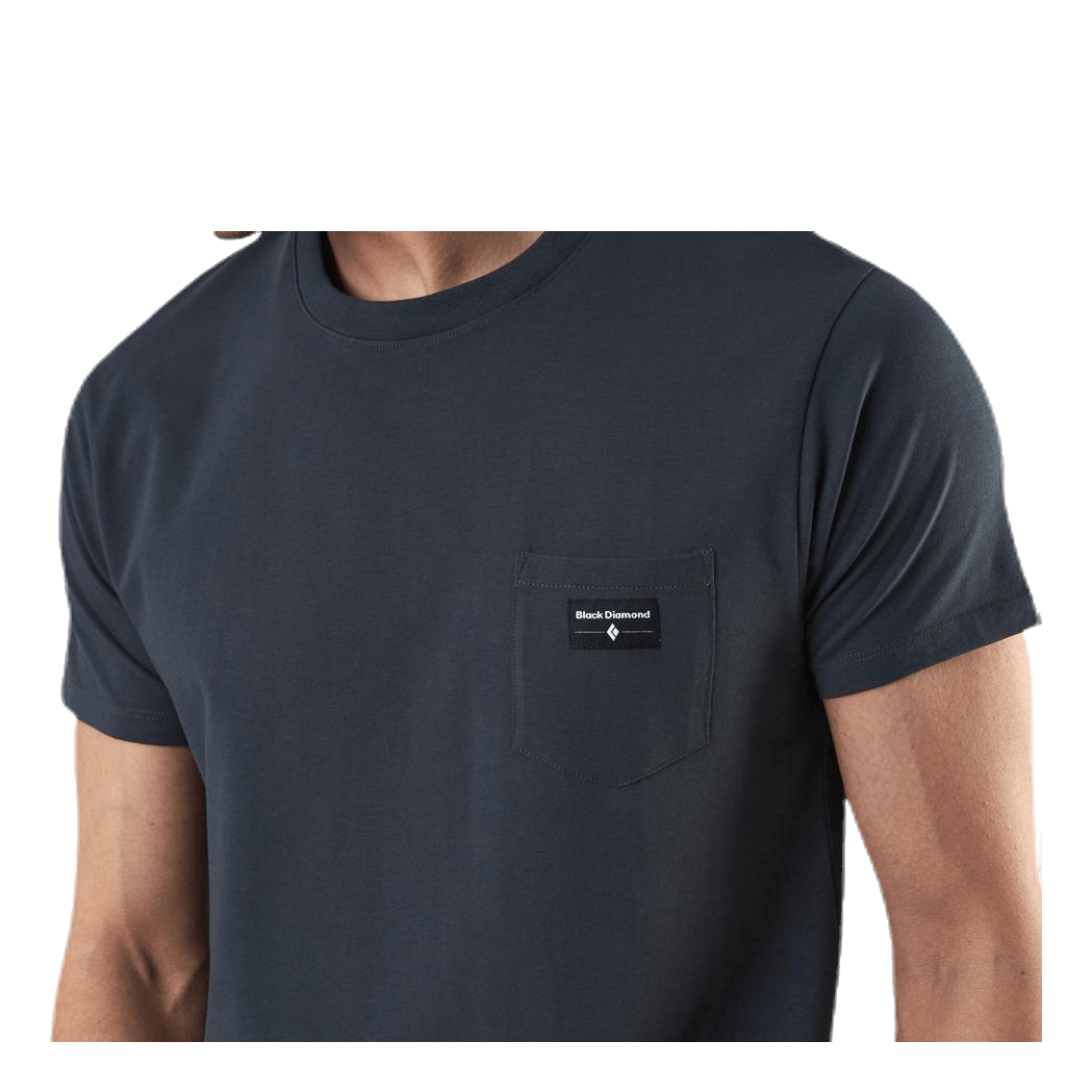 Pocket Label Tee Grey