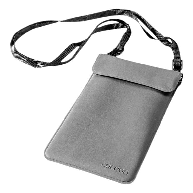 Waterproof Neck Wallet Grey