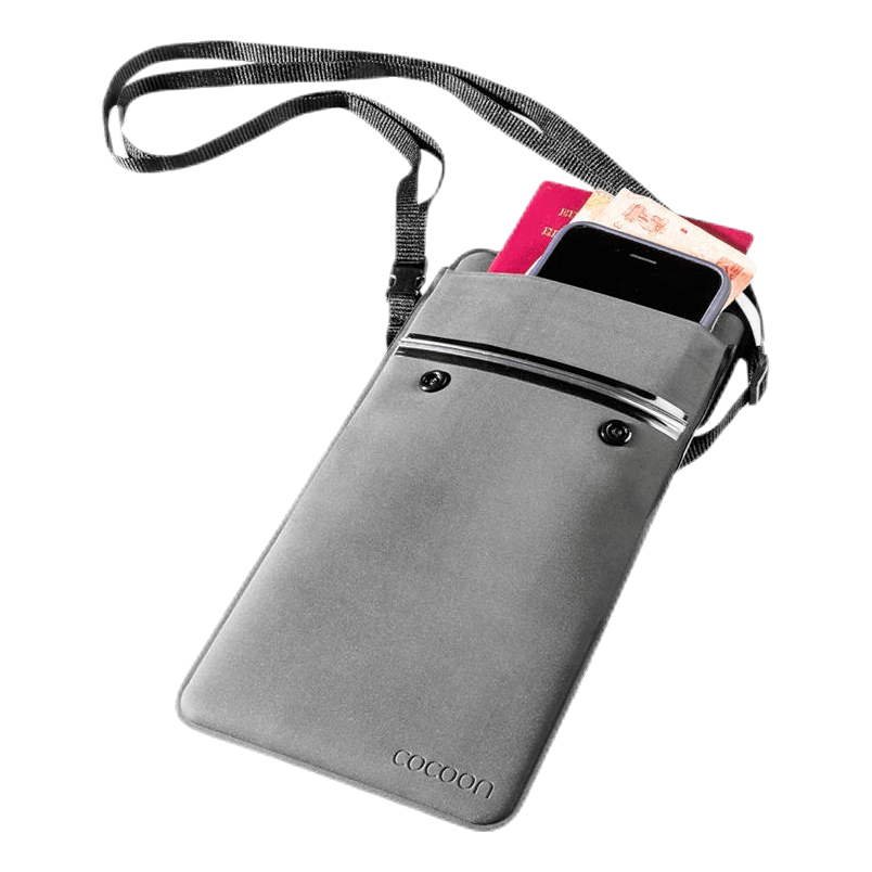 Waterproof Neck Wallet Grey