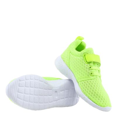 Junior Sport shoe velcro, Altaf Green