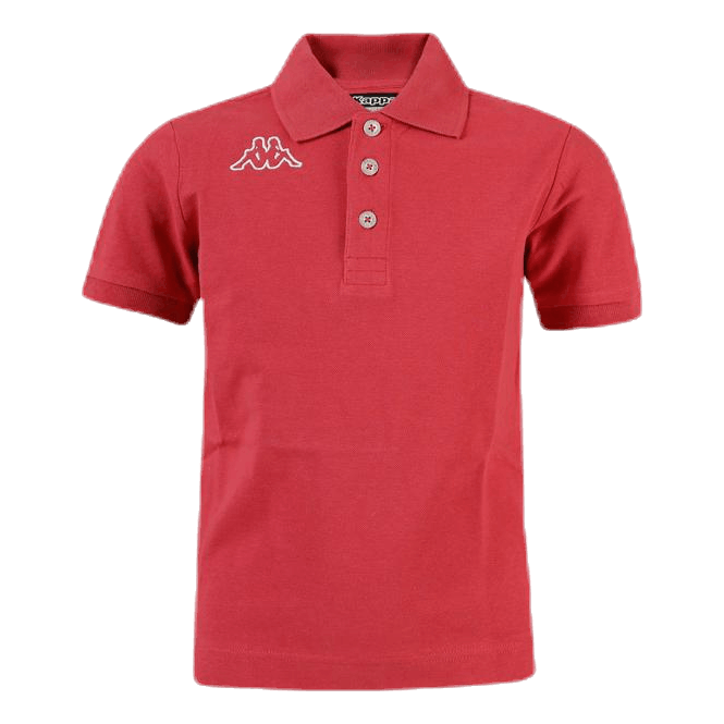 Junior. Polo S/S, Life White/Red