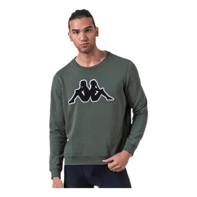 Sweat RN, Logo Airivit Black/Green