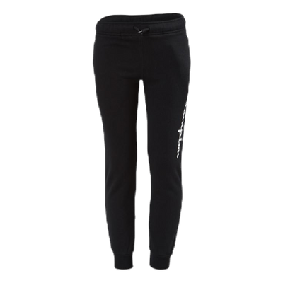 Rib Cuff Pants Junior Black