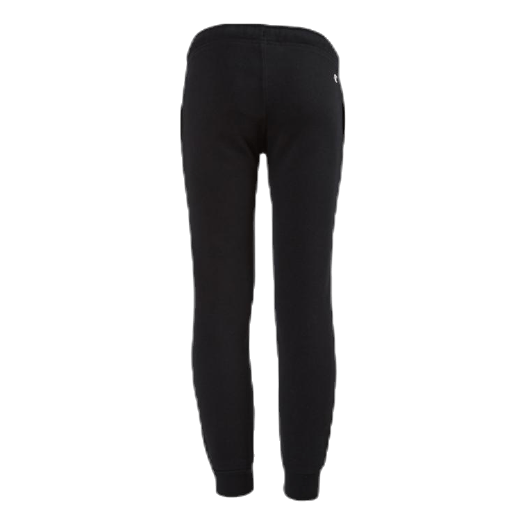 Rib Cuff Pants Junior Black