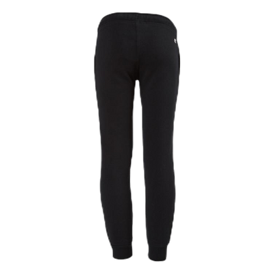 Rib Cuff Pants Junior Black