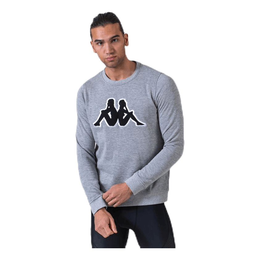 Sweat RN, Logo Airivit Black/Grey